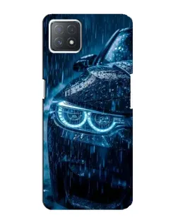 Чехол для OPPO A72 (5G) с картинкой «BMW под дождем»