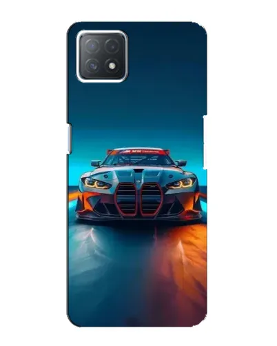 Чехол для OPPO A72 (5G) с картинкой «BMW — огни неона» Чехол для OPPO A72 (5G) с картинкой «BMW — огни неона»
