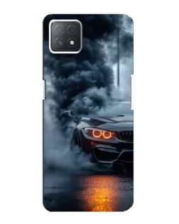 Чехол для OPPO A72 (5G) с картинкой «BMW M-Power — абстракция»