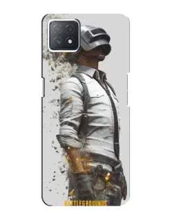 Чехол для OPPO A72 (5G) с картинкой «PUBG — боец в пыли»