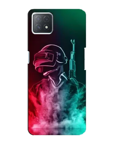 Чехол для OPPO A72 (5G) с картинкой «PUBG — огненный воин» Чехол для OPPO A72 (5G) с картинкой «PUBG — огненный воин»