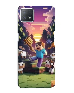 Чохол для OPPO A72 (5G) з картинкою «Стів на фермі» Чохол для OPPO A72 (5G) з картинкою «Стів на фермі»
