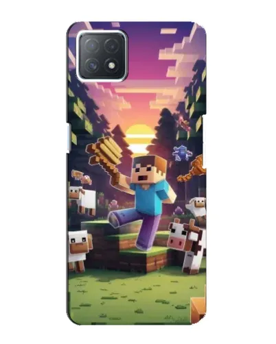 Чохол для OPPO A72 (5G) з картинкою «Стів на фермі» Чохол для OPPO A72 (5G) з картинкою «Стів на фермі»