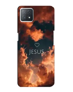 Чехол для OPPO A72 (5G) с картинкой «Сияние Имени Jesus»