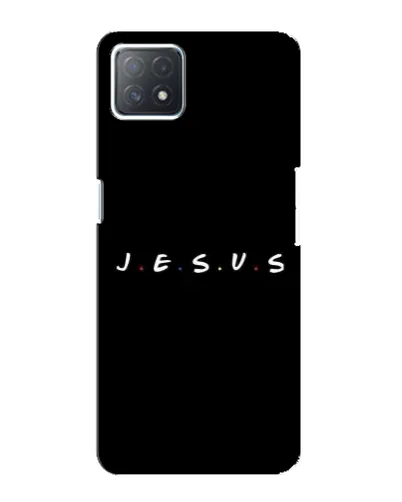 Чехол для OPPO A72 (5G) с картинкой «Точки веры J.E.S.U.S.»