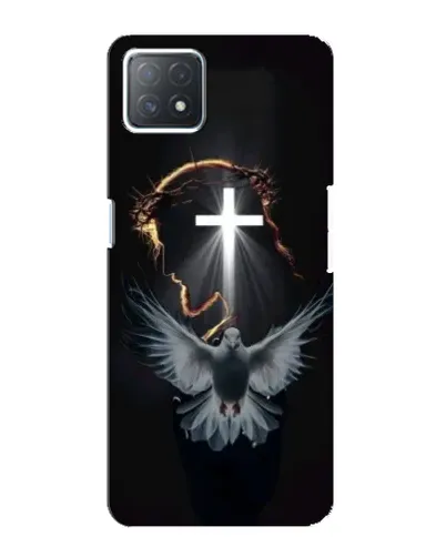 Чехол для OPPO A72 (5G) с картинкой «Голубь и Свет»