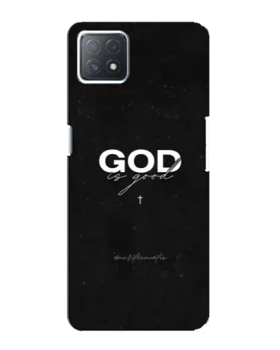 Чехол для OPPO A72 (5G) с картинкой «GOD — Бог над всем»