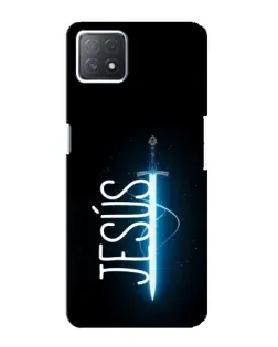 Чехол для OPPO A72 (5G) с картинкой «Меч Духа Jesus»