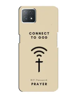 Чехол для OPPO A72 (5G) с картинкой «Молитва Connect»