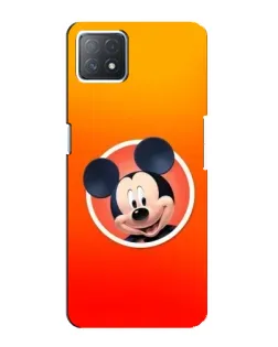 Чехол для OPPO A72 (5G) с картинкой «Mickey в круге»