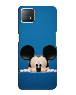 Чехол для OPPO A72 (5G) с картинкой «Микки выглядывает»