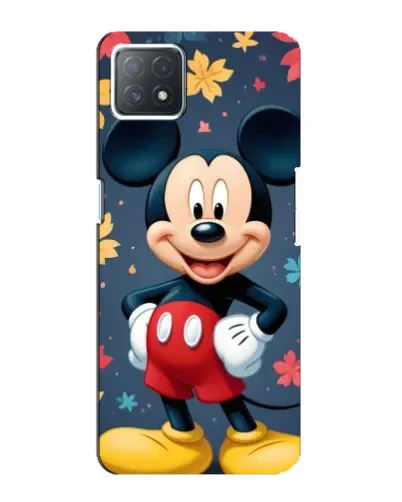Чехол для OPPO A72 (5G) с картинкой «Осенний Mickey Mouse»