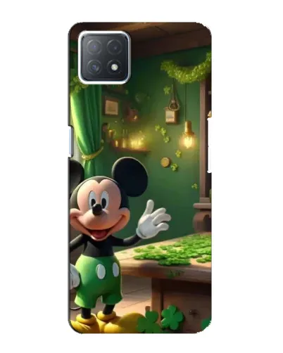 Чехол для OPPO A72 (5G) с картинкой «Микки в мастерской»