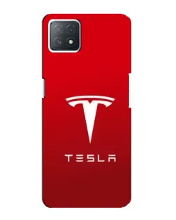 Чехол для OPPO A72 (5G) с картинкой «Tesla Red Classic»