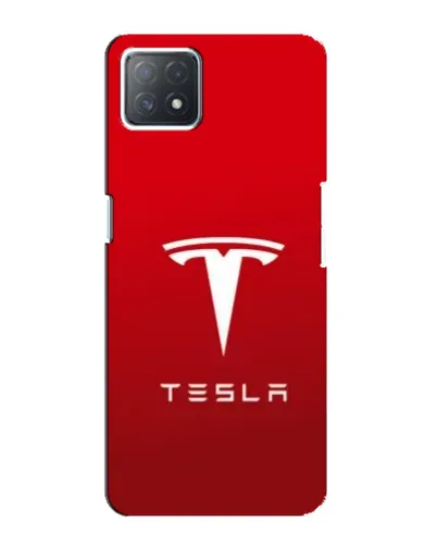 Чехол для OPPO A72 (5G) с картинкой «Tesla Red Classic»
