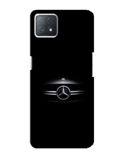 Чехол для OPPO A72 (5G) с картинкой «Mercedes — абстрактные линии»