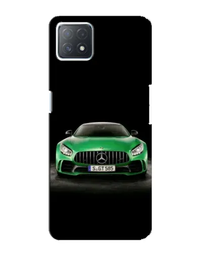 Чехол для OPPO A72 (5G) с картинкой «Mercedes — неоновый лого» Чехол для OPPO A72 (5G) с картинкой «Mercedes — неоновый лого»
