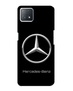 Чехол для OPPO A72 (5G) с картинкой «Mercedes Silver Logo»