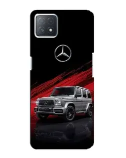 Чехол для OPPO A72 (5G) с картинкой «Mercedes G-Class красный»