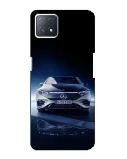 Чехол для OPPO A72 (5G) с картинкой «Ночной Mercedes EQ»