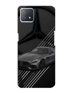 Чехол для OPPO A72 (5G) с картинкой «Mercedes AMG — графика»