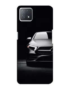 Чехол для OPPO A72 (5G) с картинкой «Свет фар Mercedes»