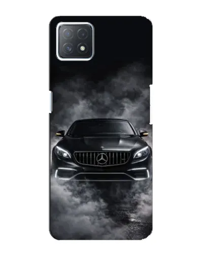 Чехол для OPPO A72 (5G) с картинкой «Mercedes в дыму» Чехол для OPPO A72 (5G) с картинкой «Mercedes в дыму»
