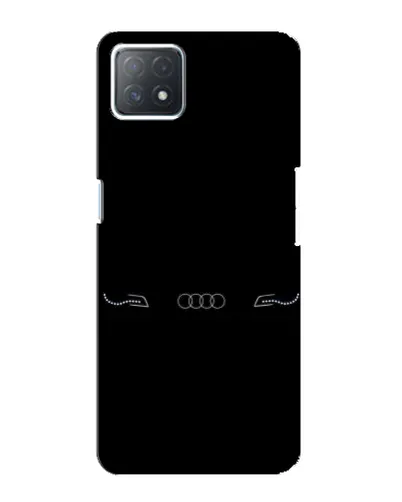 Чехол для OPPO A72 (5G) с картинкой «Audi — световой подпись»