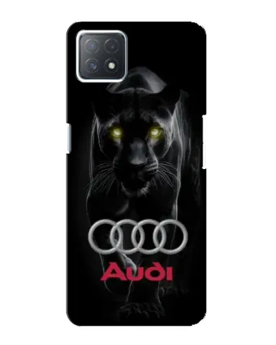 Чехол для OPPO A72 (5G) с картинкой «Пантера и Audi»