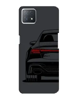 Чехол для OPPO A72 (5G) с картинкой «Задняя часть Audi — арт» Чехол для OPPO A72 (5G) с картинкой «Задняя часть Audi — арт»