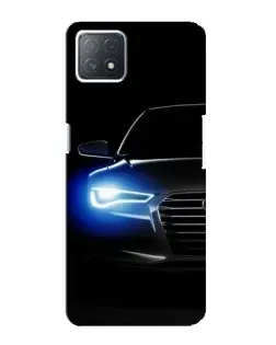 Чехол для OPPO A72 (5G) с картинкой «Неоновый взгляд Audi» Чехол для OPPO A72 (5G) с картинкой «Неоновый взгляд Audi»