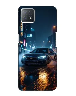 Чехол для OPPO A72 (5G) с картинкой «Ночной город и Audi» Чехол для OPPO A72 (5G) с картинкой «Ночной город и Audi»