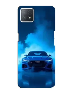 Чехол для OPPO A72 (5G) с картинкой «Audi — голубая энергия» Чехол для OPPO A72 (5G) с картинкой «Audi — голубая энергия»
