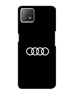 Чехол для OPPO A72 (5G) с картинкой «Audi White Logo» Чехол для OPPO A72 (5G) с картинкой «Audi White Logo»