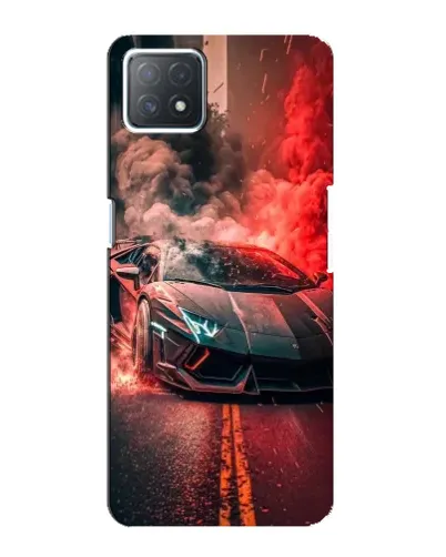 Чехол для OPPO A72 (5G) с картинкой «Lamborghini красный дым» Чехол для OPPO A72 (5G) с картинкой «Lamborghini красный дым»