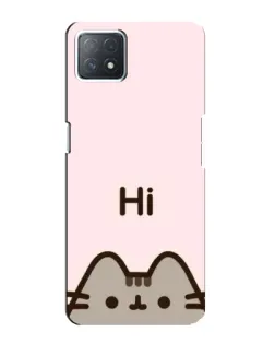 Чохол для OPPO A72 (5G) з картинкою «Пушин каже Hi»