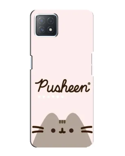 Чехол для OPPO A72 (5G) с картинкой «Pusheen логотип»