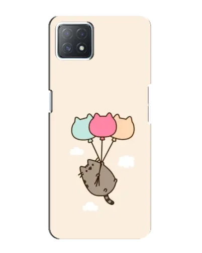 Чехол для OPPO A72 (5G) с картинкой «Пушин на шариках»