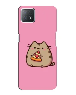 Чохол для OPPO A72 (5G) з картинкою «Пушин із піцою»