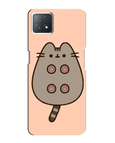 Чехол для OPPO A72 (5G) с картинкой «Пушин пузиком кверху»