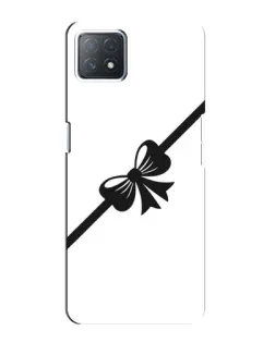 Чехол для OPPO A72 (5G) с картинкой «Диагональный бант»