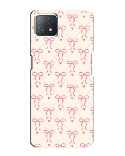 Чехол для OPPO A72 (5G) с картинкой «Розовые бантики Coquette» Чехол для OPPO A72 (5G) с картинкой «Розовые бантики Coquette»