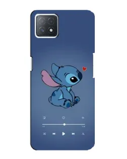 Чехол для OPPO A72 (5G) с картинкой «Музыкальный Stitch»