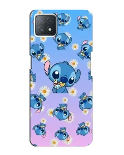 Чехол для OPPO A72 (5G) с картинкой «Паттерн со Стичем»