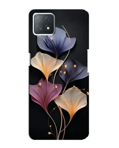 Чехол для OPPO A72 (5G) с картинкой «Лиловые цветы грации»