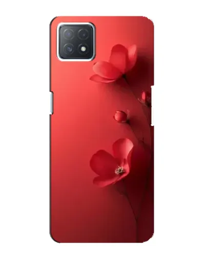 Чехол для OPPO A72 (5G) с картинкой «Маковые соцветия»