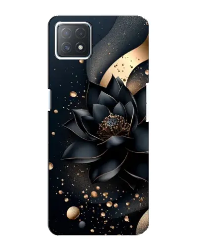 Чехол для OPPO A72 (5G) с картинкой «Черный лотос»