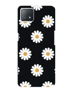 Чохол для OPPO A72 (5G) з картинкою «Ромашки на чорному» Чохол для OPPO A72 (5G) з картинкою «Ромашки на чорному»