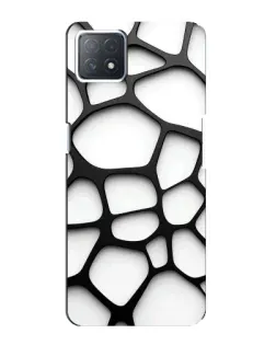 Чохол для OPPO A72 (5G) з картинкою «Біла об'ємна сітка» Чохол для OPPO A72 (5G) з картинкою «Біла об'ємна сітка»