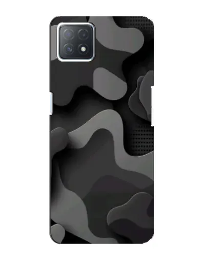 Чехол для OPPO A72 (5G) с картинкой «Темный абстрактный камуфляж» Чехол для OPPO A72 (5G) с картинкой «Темный абстрактный камуфляж»